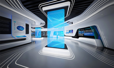 5G数字展厅体验馆 数字文化创意内容的应用与服务